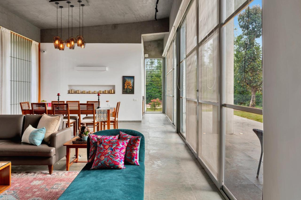 Saffronstays Cafella- A 3-Bdr Elliptical-Roof Villa In Chikmagalur Mudigere Екстериор снимка