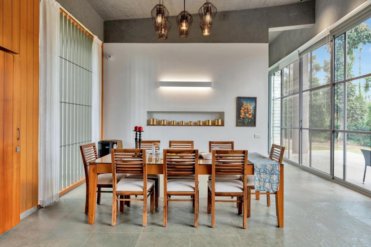 Saffronstays Cafella- A 3-Bdr Elliptical-Roof Villa In Chikmagalur Mudigere Екстериор снимка