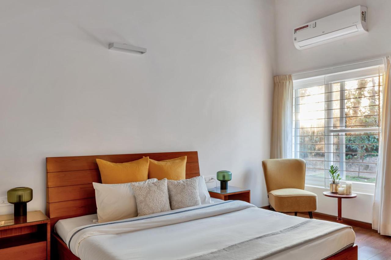 Saffronstays Cafella- A 3-Bdr Elliptical-Roof Villa In Chikmagalur Mudigere Екстериор снимка