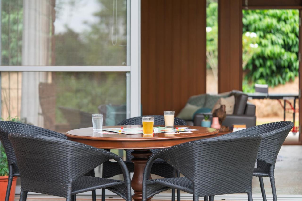 Saffronstays Cafella- A 3-Bdr Elliptical-Roof Villa In Chikmagalur Mudigere Екстериор снимка